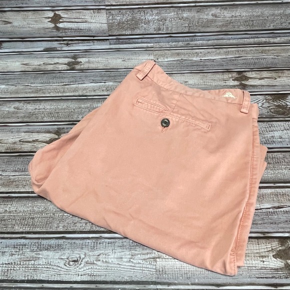 Tommy Bahama Other - Tommy Bahama Men's Flat Front Shorts Salmon Pink Size 38 10in Inseam